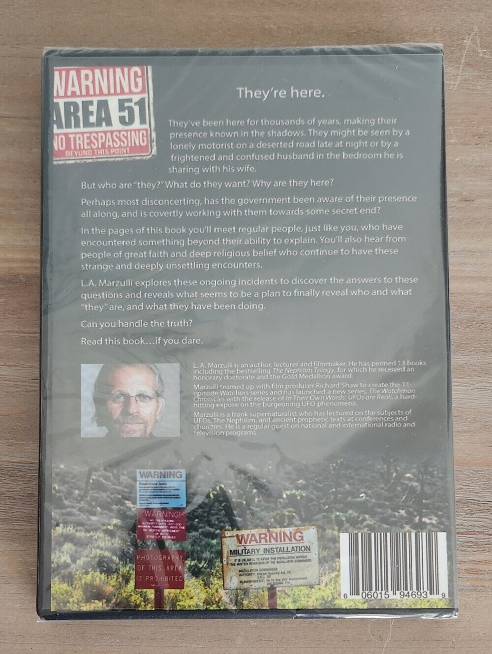 🆕 NEW Sealed L.A. Marzulli UFO Disclosure Documentary DVD 🛸 Ufo Uap Alien - Picture 3 of 9